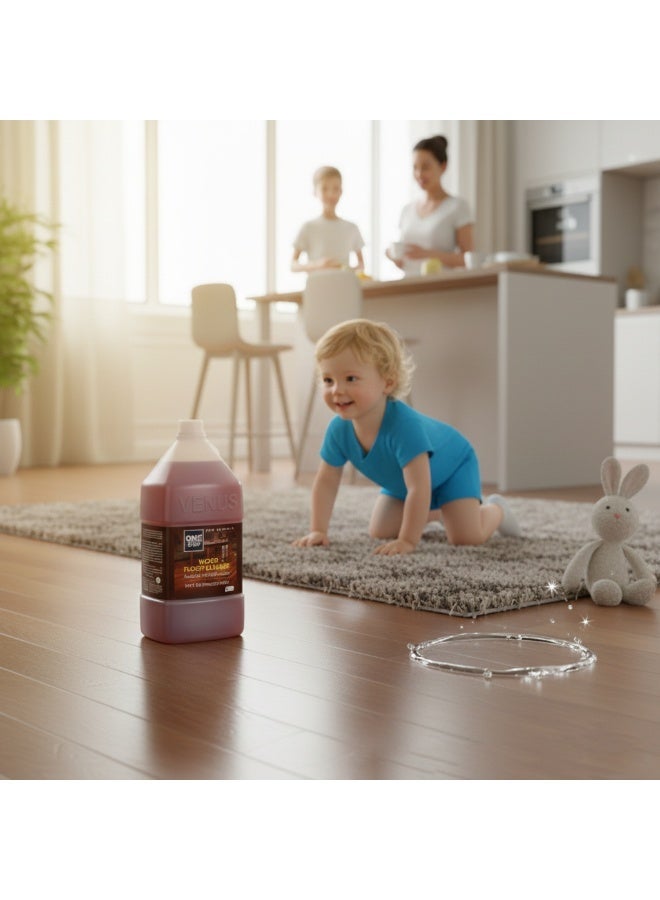 فينوس منظف الارضيات الخشبية ( الباركيه) برائحة منعشة 4 لتر - Image 3